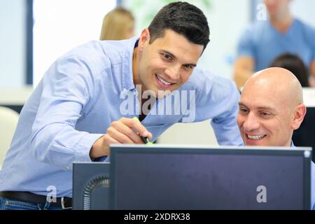 Executives. Office. Stock Photo
