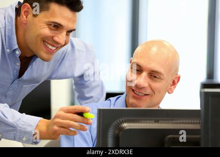 Executives. Office. Stock Photo