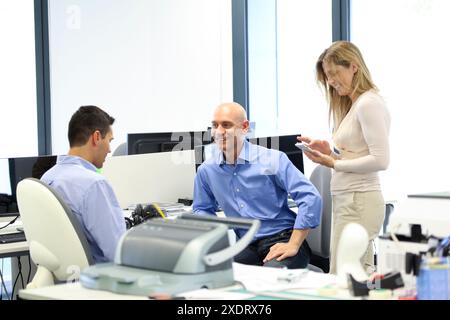 Executives. Office. Stock Photo
