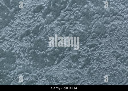 Texture of dark gray velvet background from soft upholstery textile material, macro. Abstract grey velour fabric with pattern. Textured suede backdrop Stock Photo