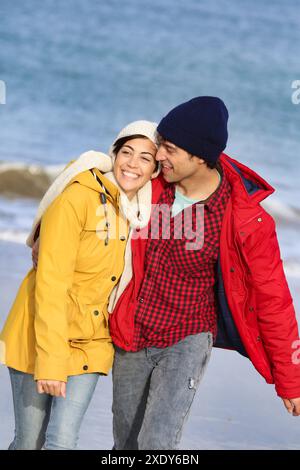Lifestyles, Hendaya Beach Stock Photo
