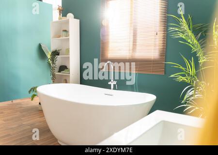 Modern bright bathroom. Stock Photo