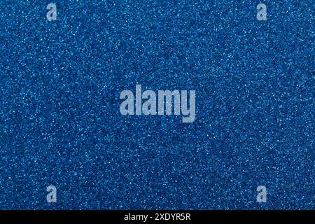 Shiny iridescent blue background, Metallic shimmers paper Stock Photo