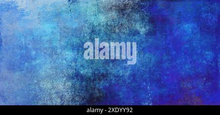 Background abstract grunge stone wall texture blue Stock Photo