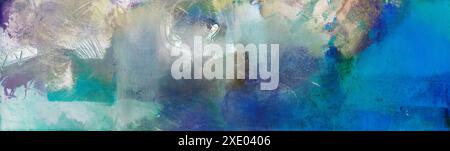 Painted background abstract, lights and colors, gesture Stock Photo