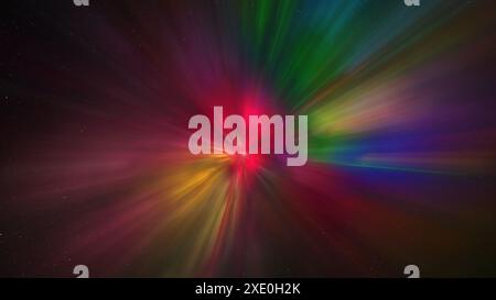 Abstract background with glow lighting Stock Photo