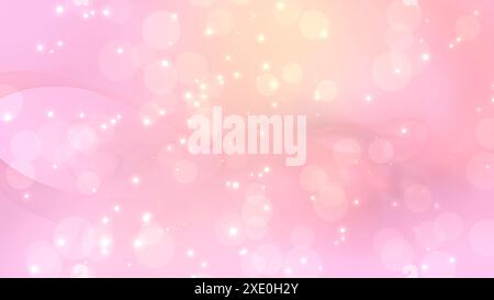 Abstract Pink Lines Background Stock Photo