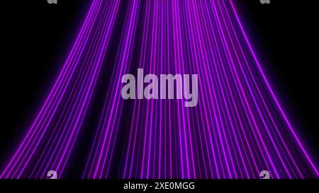 Glowing speed lines Stock Photo