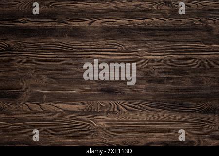 Old dark wooden texture Stock Photo