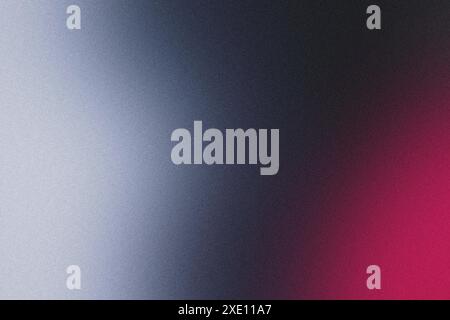 Abstract background featuring a gradient blending from blue to pink with a grain texture Stock Photo