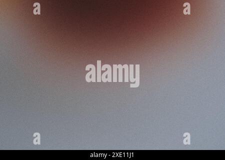 Abstract background with grainy texture and gradient fading from red to grey Stock Photo