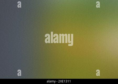 Grainy textured surface featuring a gradient background with a green and blue color palette Stock Photo