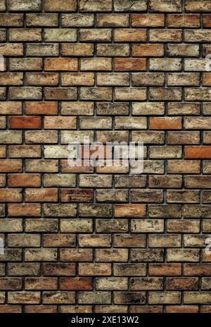Old brick wall background Stock Photo