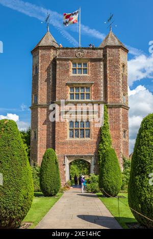 geography / travel, Great Britain, England, Sissinghurst Castle tower, Cranbrook, Kent, ADDITIONAL-RIGHTS-CLEARANCE-INFO-NOT-AVAILABLE Stock Photo