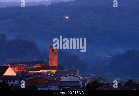 Church of Santa Maria de la Torre of Jarandilla de la Vera, Caceres, Spain Stock Photo