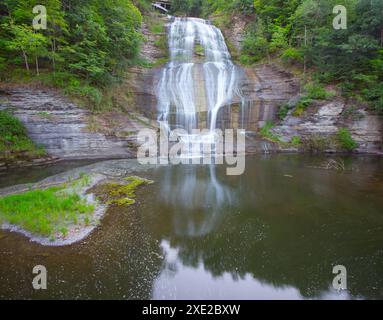 Shequaga Falls, Montour Falls, New York Stock Photo