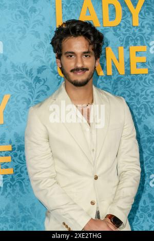 Kais Boukthir arrives at the Amazon Prime premiere of "My Lady Jane" at