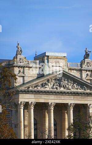 Palace of Justice in Budapest, Hungary Stock Photo