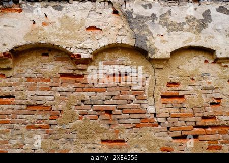 Brickwork, brick wall Stock Photo