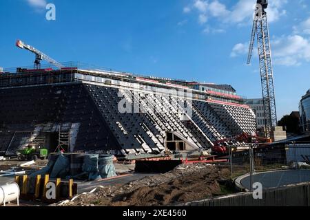 Large construction site Stock Photo