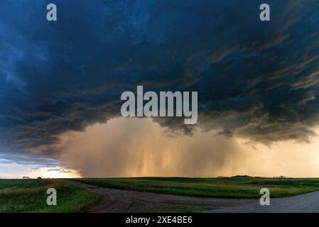 Storm Clouds Canada Stock Photo