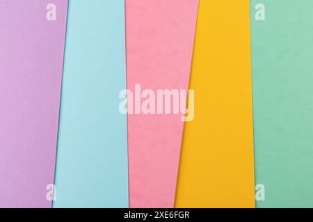 Background of colored paper Stock Photo