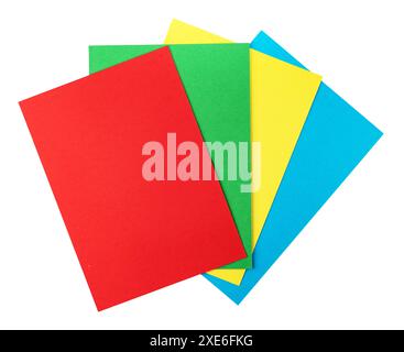 Background of colored paper Stock Photo