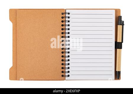 Spiral notepad Stock Photo