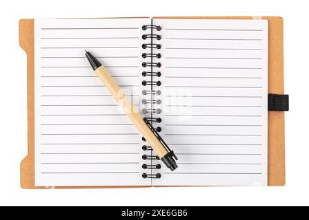 Spiral notepad Stock Photo