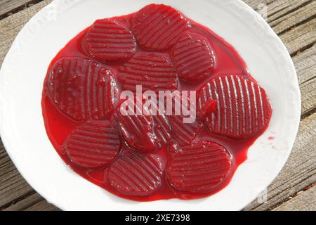 Beta vulgaris, beetroot Stock Photo