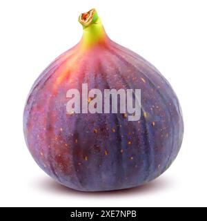 Figs isolated on white background. Clipping Path. Full depth of field. Stock Photo