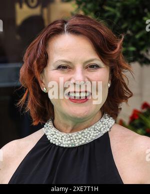 Monica Dolan attends the TRICS Awards 2024 at Grosvenor House in London. (Photo by Brett Cove / SOPA Images/Sipa USA) Stock Photo