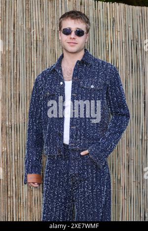 London, UK. 25th June, 2024. Ed McVey at the Serpentine Summer Party 2024 at the Serpentine Gallery in Kensington Gardens, London Credit: SOPA Images Limited/Alamy Live News Stock Photo