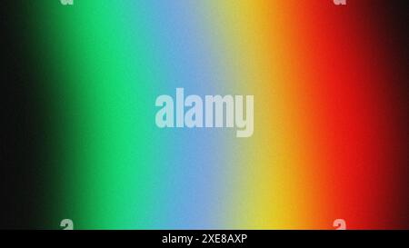 Multicolored gradient with grainy texture background. Stock Photo
