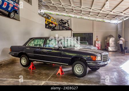 Open-air museum of the famous drug dealer Pablo Escobar in Medellin Colombia Stock Photo