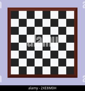 Chess board vector icon. Chess board set illustration vector. Stock Vector