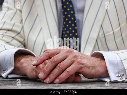 Trago Mills, Newton Abbot, Devon, UK. 24th June, 2024. General elections 2024: Reform UK campaign event with Nigel Farage at Trago Mills, Newton Abbot, Devon. Credit: nidpor/Alamy Live News Stock Photo