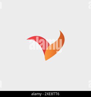 Letter V Logo, Letter V Logo, Modern V Logo, vector icon design. Stock Vector
