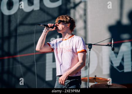 The Xcerts live in Lido di Camaiore (LU) Italia, La Prima Estate Stock Photo