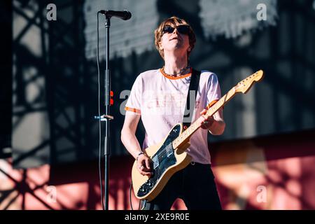 The Xcerts live in Lido di Camaiore (LU) Italia, La Prima Estate Stock Photo