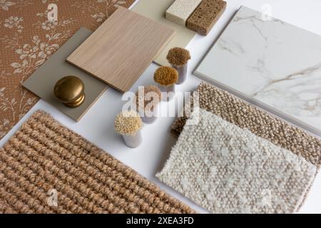 Sample Material Board Interior Design Professionally Curated Material