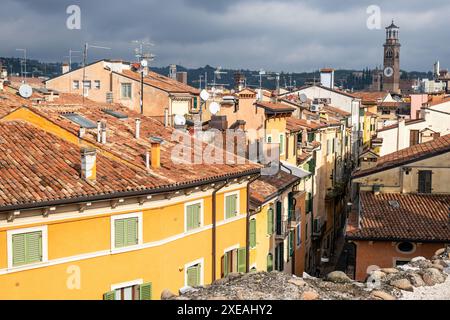 Impressions from the world heritage city of Verona Italy Stock Photo