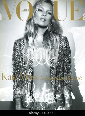 December 2005/ January 2006 Vogue Paris Cover with Kate Moss