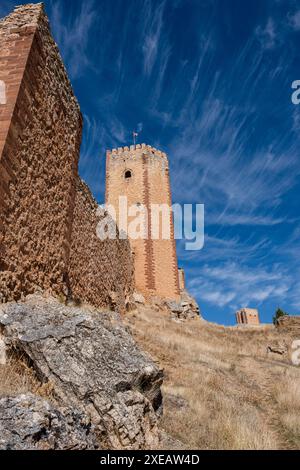 Fortress of Molina de los Caballeros Stock Photo