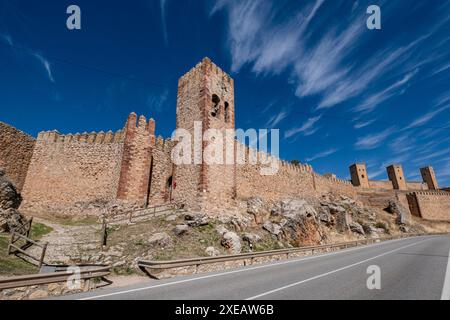 Fortress of Molina de los Caballeros Stock Photo