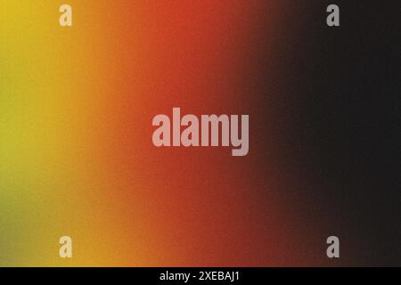 Abstract background featuring a warm color gradient with a textured, grainy surface Stock Photo