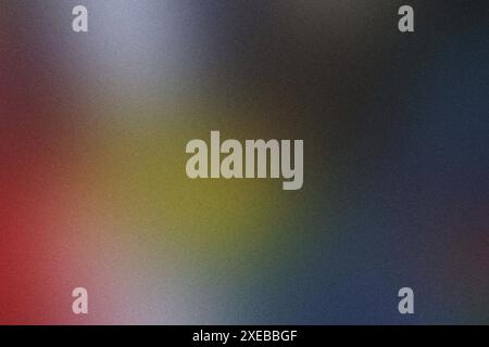 Abstract background featuring a colorful gradient and a grainy texture Stock Photo