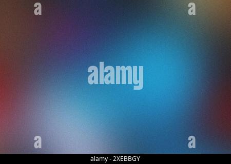 Abstract background featuring a smooth gradient color transition and a grainy texture Stock Photo