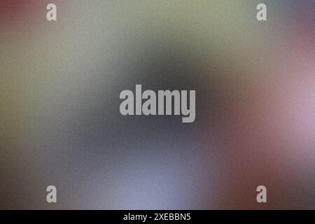 Abstract grainy gradient background fading from the center with light colors Stock Photo