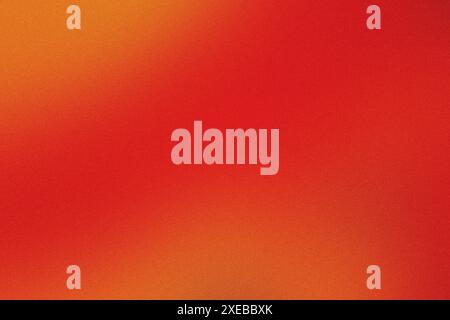 Warm red and orange hues blending into a grainy gradient background Stock Photo